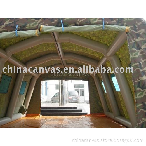 inflatable military tent